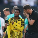 Dortmund Winger Julien Duranville potrebuje operáciu ramena po poškodení svetového pohára v klube