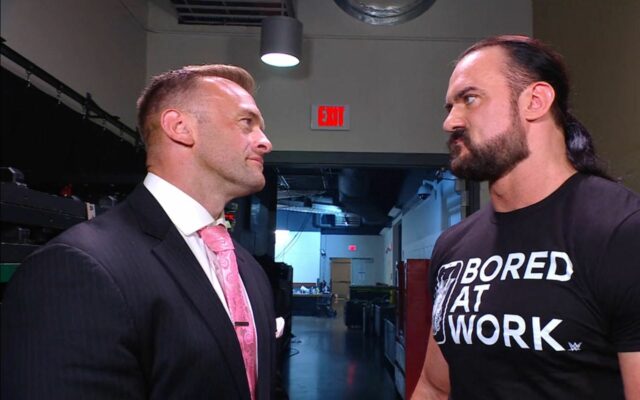 Drew McIntyre čelil legende WWE po jedenásťkrát vo svojej kariére po oznámení Nicka Aldisa

