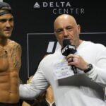 Dustin Poirier reaguje na Joe Rogan skokom posledného boja