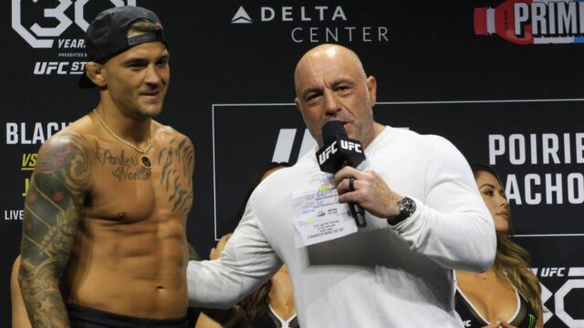 Dustin Poirier reaguje na Joe Rogan skokom posledného boja

