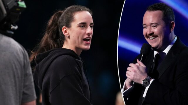 ESPYS 2025: Shane Gillis robí Crass Caitlin Clark vtip

