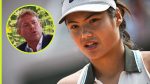 Emma Raducanu, Mark Petchey začala najímať iného trénera, ktorý po Wimbledonovej reči poskytol aktualizáciu
