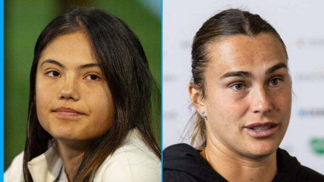 Emma Raducanu a Aryna Sabalenka Blockberuaber Wimbledon sa chváli pred zúčtovaním


