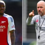Erik Ten Hag chce podpísať Raheem Sterlinga po prenosovom prenose neúspešného človeka