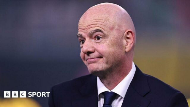 Fifa president Gianni Infantino