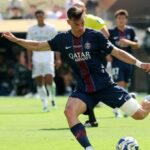 Fabian Ruiz dosiahol dvakrát, keď PSG Real Madrid dosiahol finále CWC