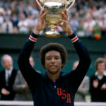 Fanúšikovia reagujú na emocionálne ocenenia Wimbledonu vyznamenania Arthur Ashe's Historic Win