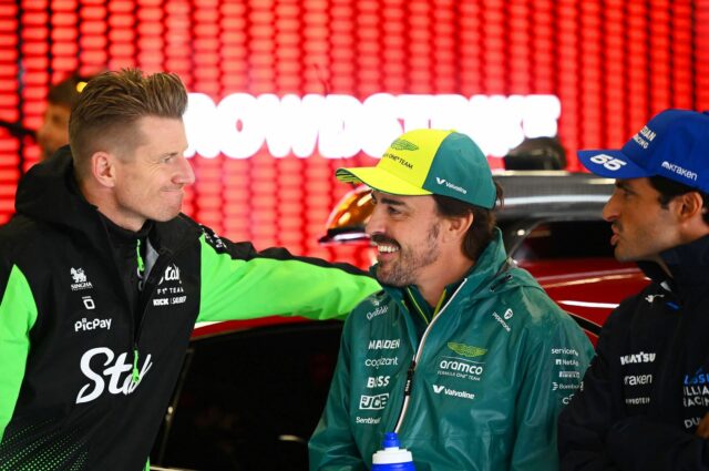 Fernando Alonso chváli Nico Hulkenberg, aby získal svoje prvé pódium f1

