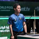 Johann Chua v akcii počas majstrovstiev sveta bazénu