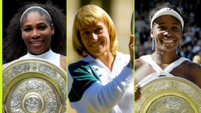 Ft Serena, Venuša, Navratilova, Evert

