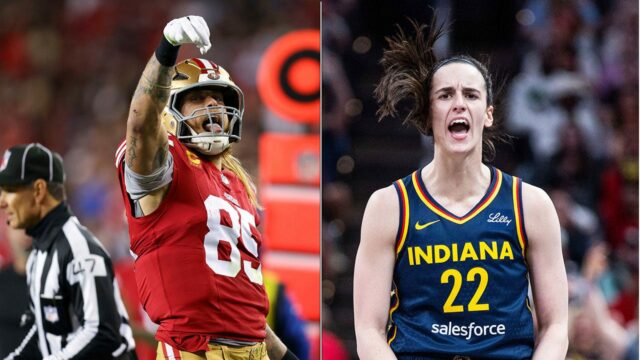 George Kittle chváli kolegu Iowa Alum Caitlin Clark: „Pes“

