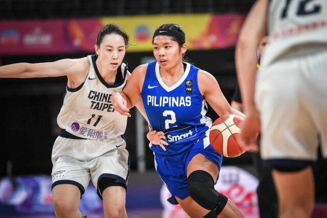 Gilas Pilipinas Vanessa z Ježiša. Pohár Jones