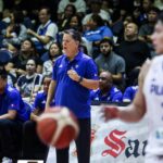Tréner Gilas Pilipinas Tim Cone vs Macau Black