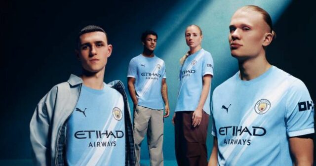 Homme City Sign Record Record de 1 milliard de livres sterling en énorme augmentation alors que Pep Guardiola attend 115 accusations de décision
