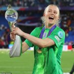 Hannah Hampton v nedeľu inšpirovala víťazstvo Španielska vo finále eura žien.