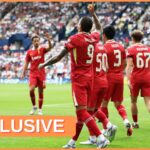 Darwin Núñez oslavuje poznámky pre Liverpool proti Prestonovi