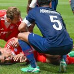 Jamal Musiala Bayern Mníchová zle zranená v klube Svetového pohára