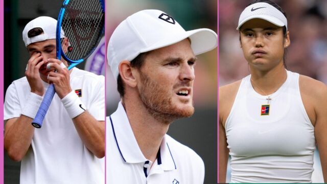 Jamie Murray, napriek „konkurenčné“ Wimbledon 'Emma Raducanu' 'Hypeanu' padá dole

