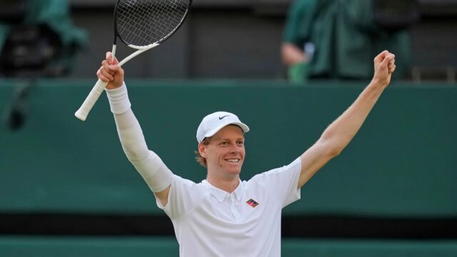 Jannik Sinner zaznamenáva 1. Wimbledonový titul svojej kariéry

