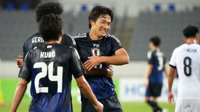 Japonsko Thrashes Hongkong na futbalovom šampionáte EAFF E-1

