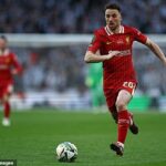 Fanúšikovia Liverpoolu zavolajú klub po Diogo Jota No20 tričko odchod do dôchodku po jeho smrti