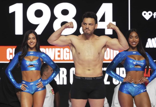 Slávny mexický boxer Julio Cesar Chavez ml.