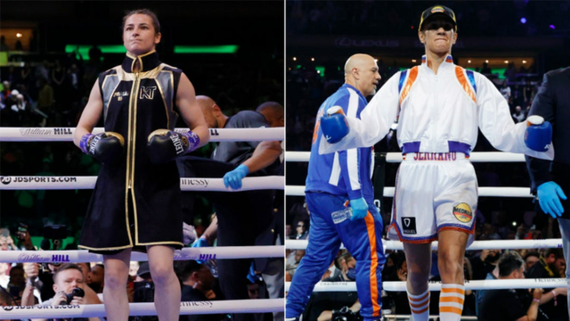 Katie Taylor vs Amanda Serrano 3 Počiatočný čas

