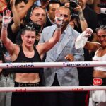 Katie Taylor „veľmi spokojná“ po dokončení trilógie zametania od Amandy Serrano