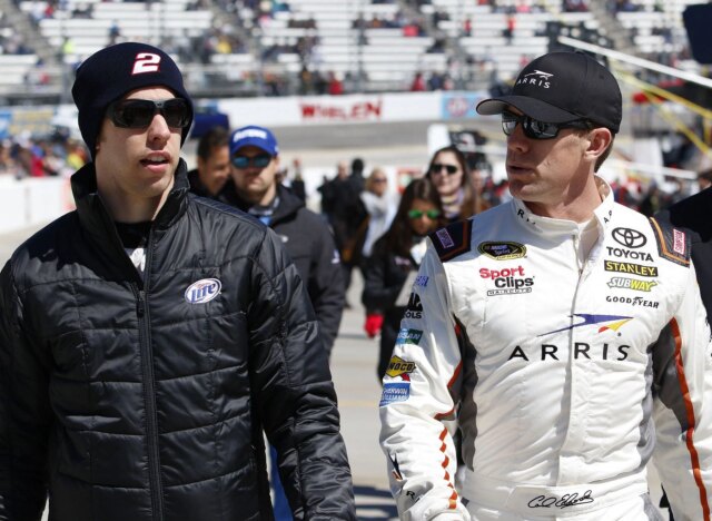 Pilot série NASCAR Cup, Carl Edwards, 99 automobil po nehode na Aaron 499 v roku 2009. Zdroj: Imagn