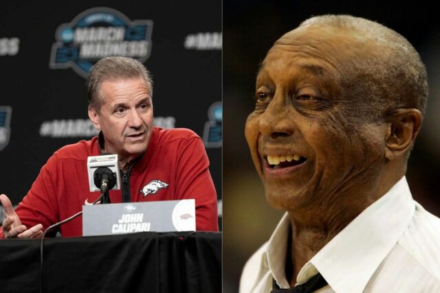 NCAA Basketbal: Arkansas HC John Calipari - Zdroj: Imagn