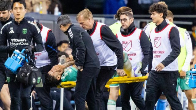 Kojmnt -ov Brandon Vázquez Suze ACL pri zasiahnutí šance na majstrovstvá sveta

