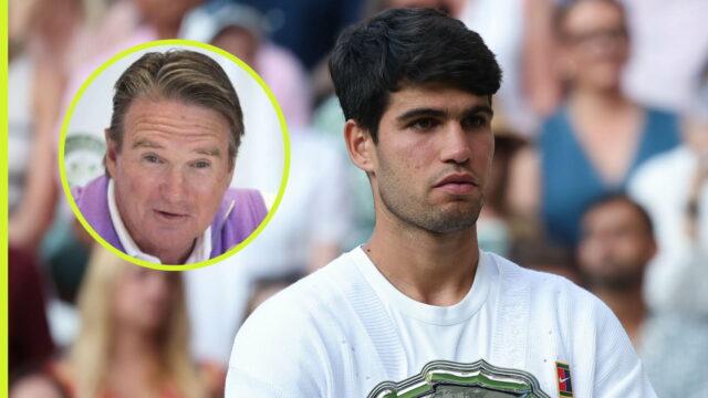 Komentáre Carlosa Alcaraza Wimbledona boli skúmané ako otázky z prístupu Jimmyho Connorsa

