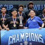 Kiefer Ravena a Strong Athletics-Philippines Group riadia pohár William Jones 2025.