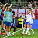 Kompletná výstavba pre Anglicko ako kniha Lionesses Book Euro 2025 Finále štvrtiny