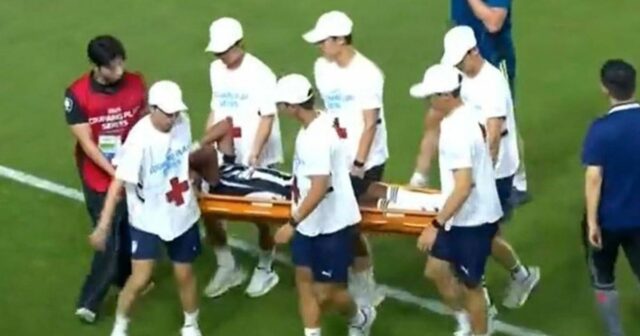 La star de Newcastle s'est étendue avec des blessures inquiétantes après Alexander Isak Blow
