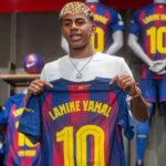Lamine Yamal dal kultové číslo 10 Lionel Messi v Barcelone