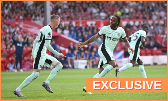 Raheem Sterling v akcii pre Chelsea proti Los Lobos