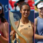 Leylah Fernandez +12, Anna Kalinskaya +17, Emma Raducanu +13