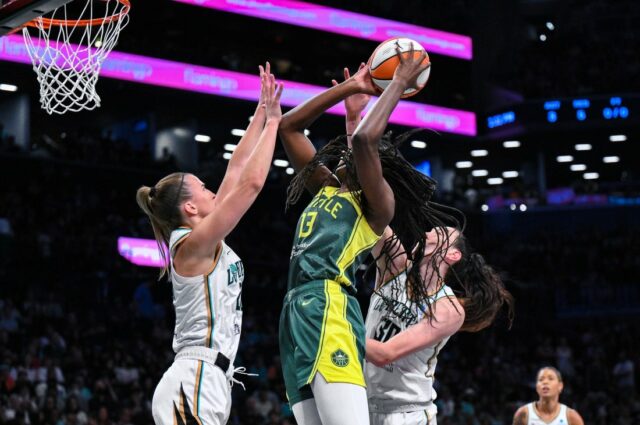 WNBA: Seattle Storm New York Libertys