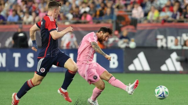 Lionel Messi (2 góly) stanovuje Mark ako Inter Miami Edge Revolution

