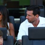 Messi a Antonela sa objavili na veľkej obrazovke na najnovšom koncerte Miami Coldplay