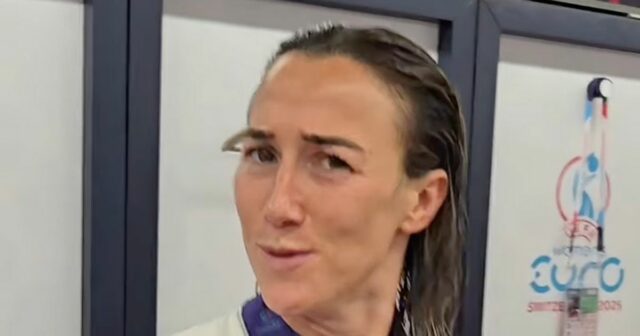 Lioness Lucy Bronz Mock English Skeptics s šikovným videom „Masterplan“ po výhre eura

