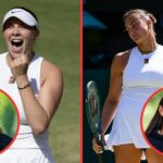 Keysov príbeh Instagramu, ktorý oslavuje víťazstvo Anisimovej v ženských semifinále šampionátov singlov Wimbledon 2025 (Instagram/Madisonkeys)
