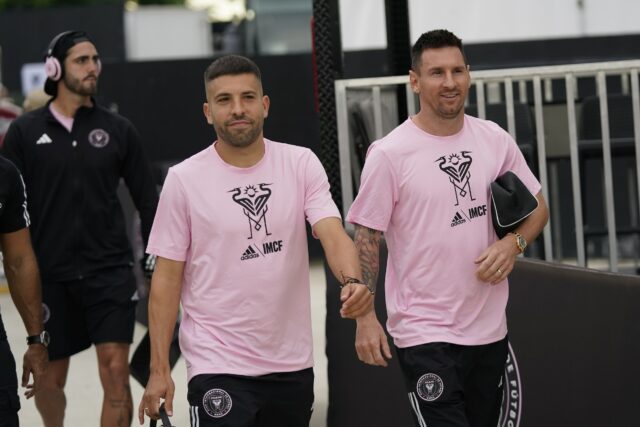 Inter Miami Lionel Messi Jordi Alba MLS Susnsion