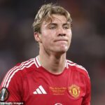 Uvádza sa, že AC Miláno aj Juventus vážia pohyby pre útočníka Rasmus Hojlund