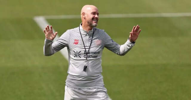 Man Utd Flop Erik Ten Ten Hag's New Side Humiliated 5-1 par une équipe de moins de 20 ans dans le premier match
