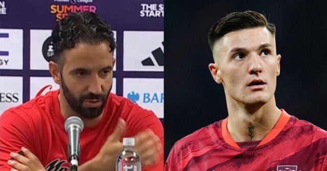 Man Utd: Ruben Amorims Drop Benjamin Sesko Transfer náznak po víťazstve Bornmuta | Futbalový šport

