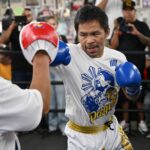 Manny Pacquiao Training vs Mario Barrios