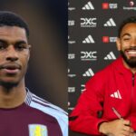 Marcus Rashford Post, ktorý hovorí reakcii po tom, čo ho človek utd odstráni z č. 10 košeľový futbalový šport