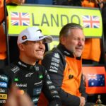 McLaren's Lando Norris v British GP Final Circle: Nezabudnite to